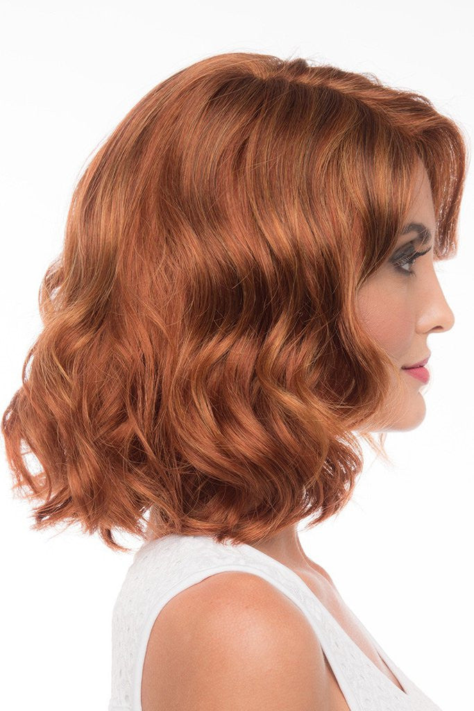 Brittaney | Envy | Lace Front Mono Top | Medium Layered Bob / Lob | Synthetic