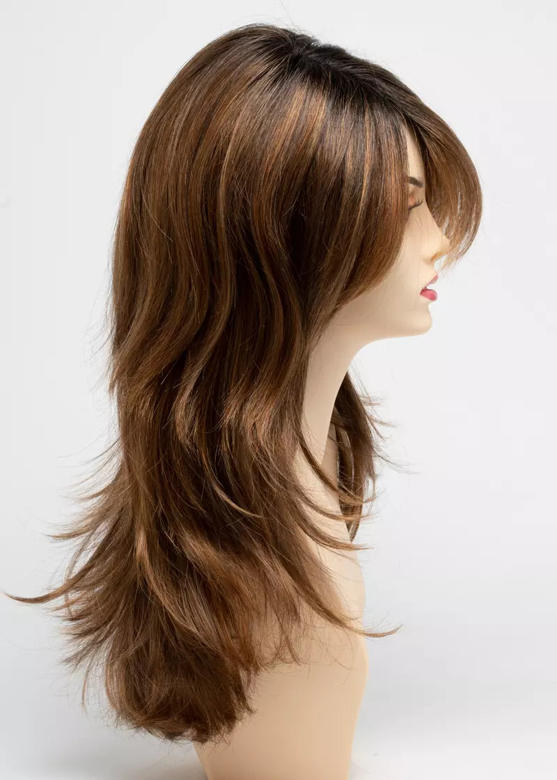 Brooke | Envy | Lace Front Mono Top | Long Layered | Synthetic
