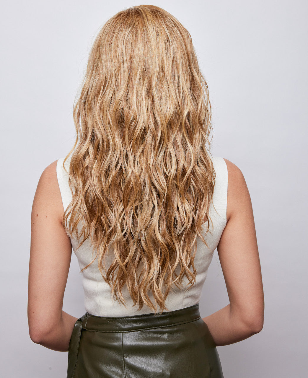 Brooklyn |  Alexander Couture Wig Collection | Back View | 
Cinder Toffee