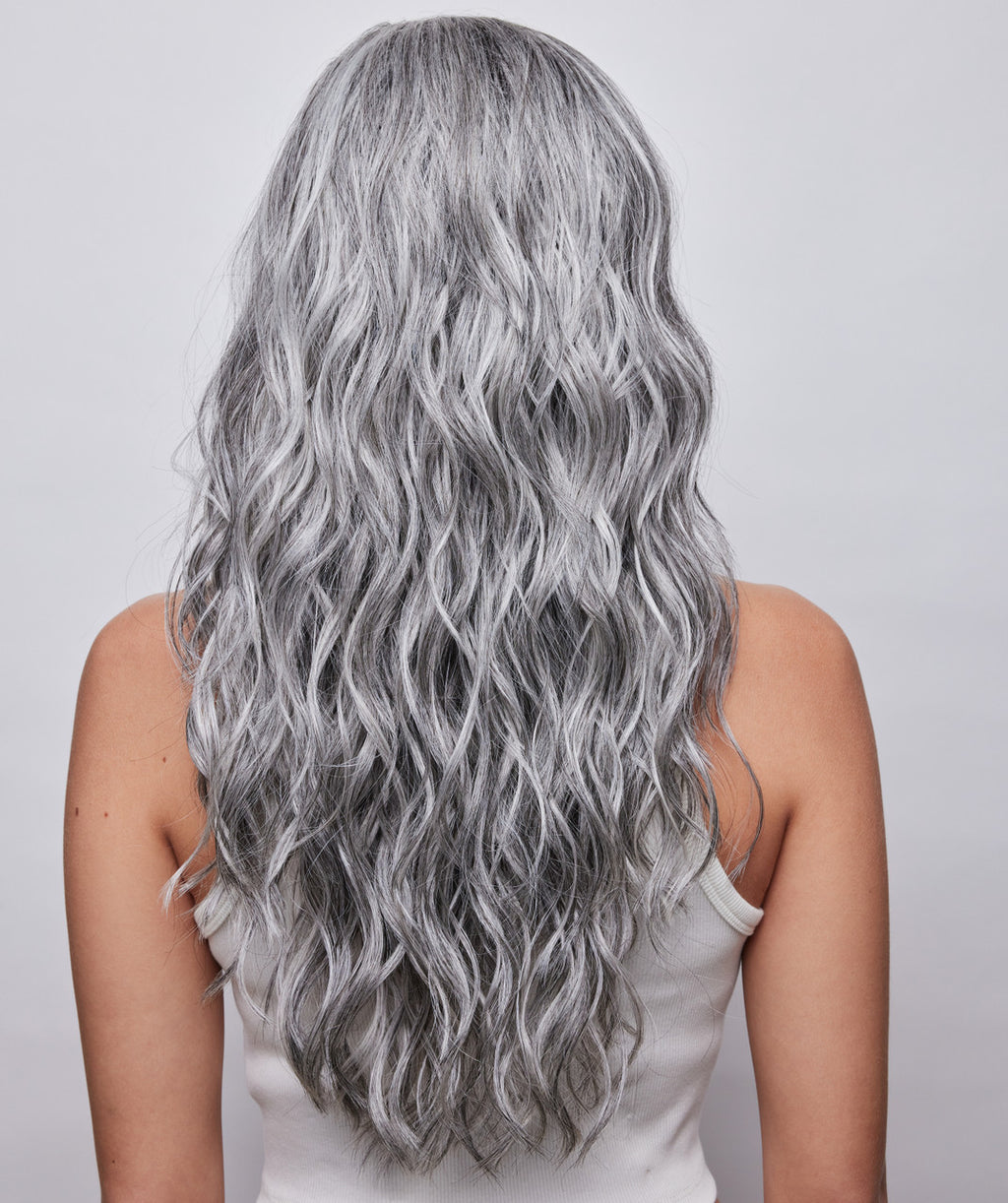 Brooklyn |  Alexander Couture Wig Collection | back View | 
Salt & Pepper MR