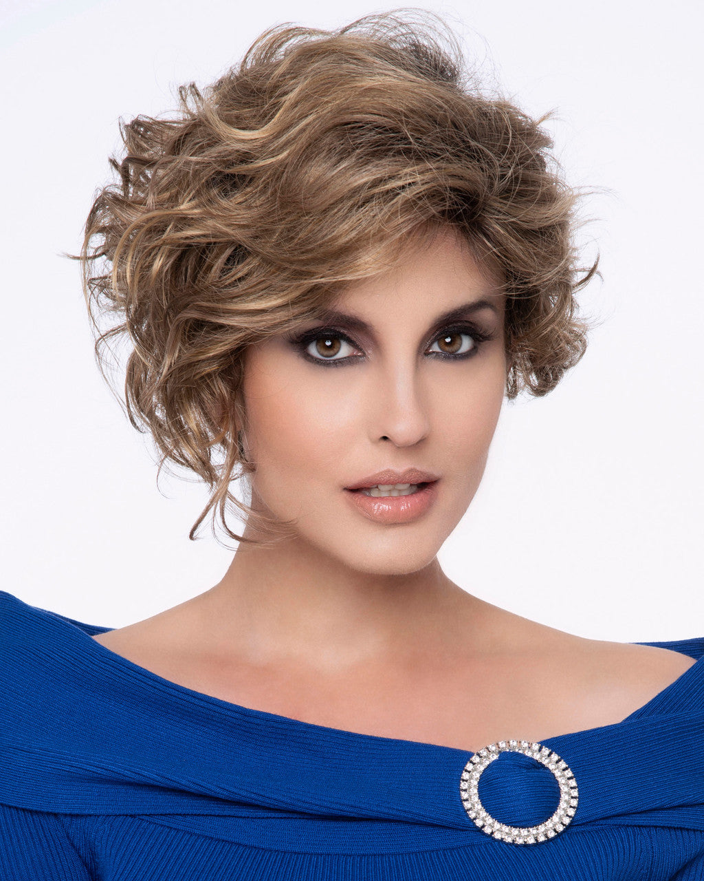 Carrisa |  Envy Wigs | Lace Front Monopart | Front view