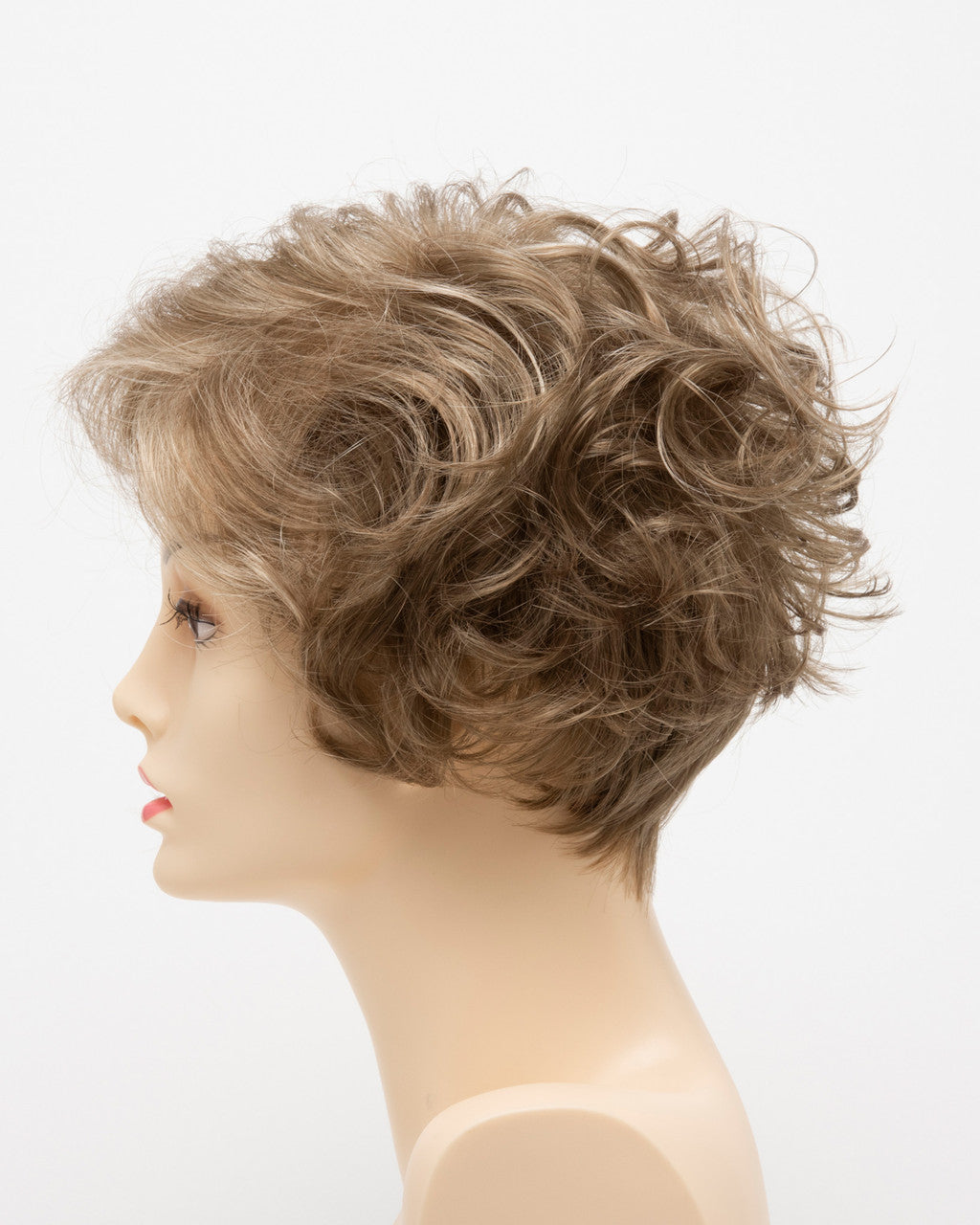 Carrisa |  Envy Wigs | Lace Front Monopart | left side  view