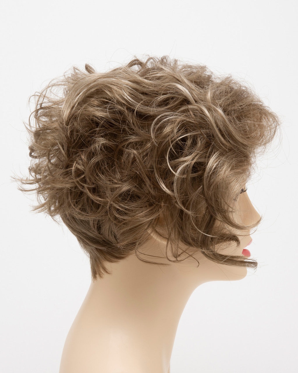 Carrisa |  Envy Wigs | Lace Front Monopart | side view