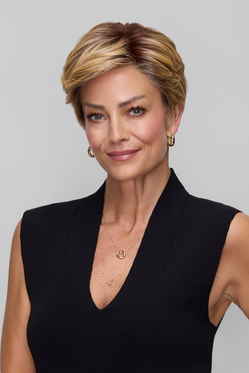 Celine Wig by Jon Renau - Lace Front Mono Heat-Friendly Pixie