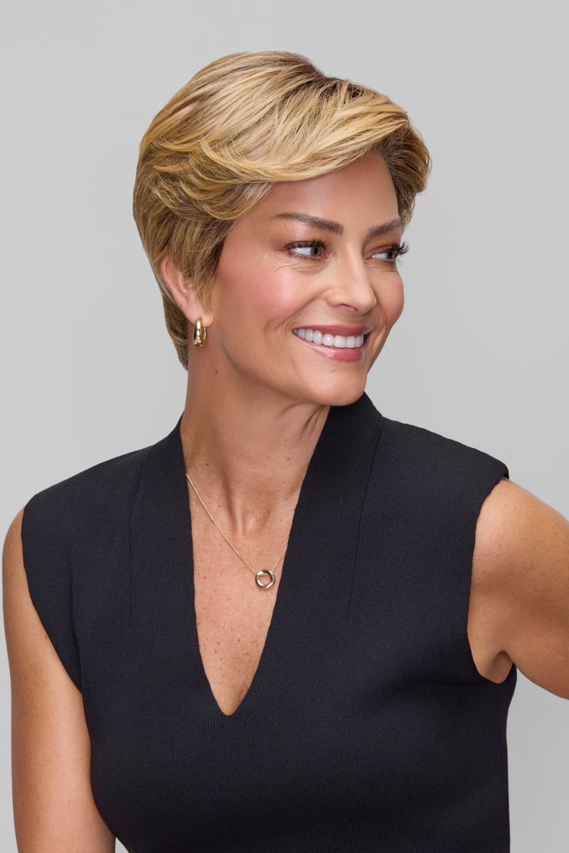 Celine Wig by Jon Renau - Lace Front Mono Heat-Friendly Pixie