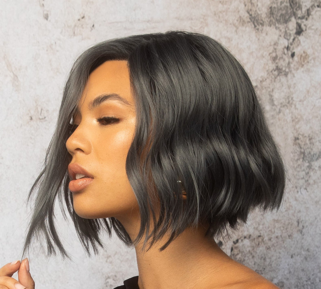  CHIC WAVEZ SYNTHETIC WIG  side view