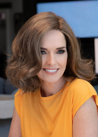 Chole - Envy Wigs - mono part lace front - front Light Brown 2