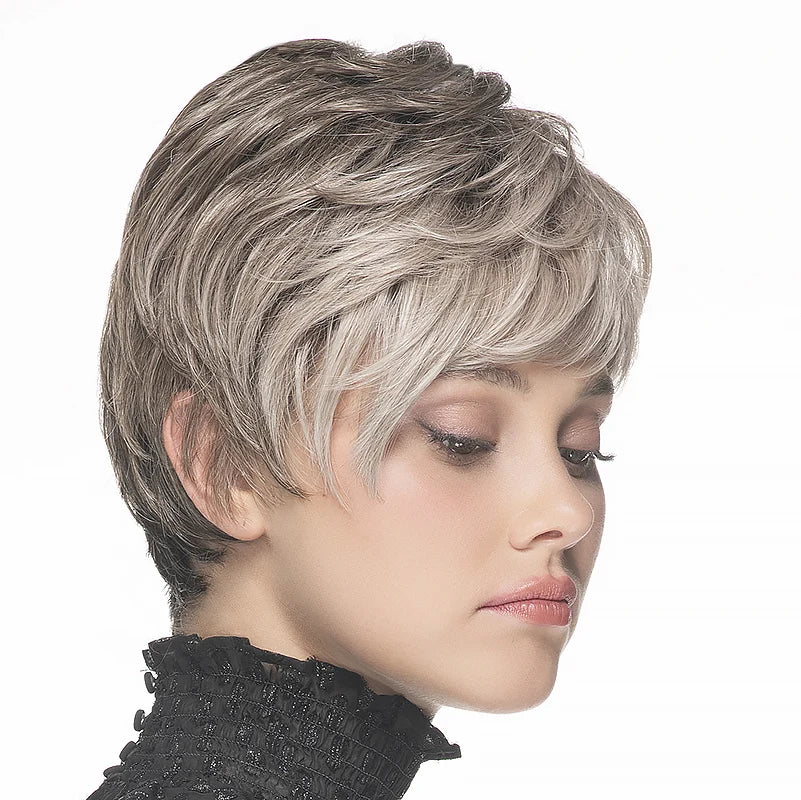 Chopped Pixie Wig by TressAllure - Lace Front Mono Top Heat-Friendly