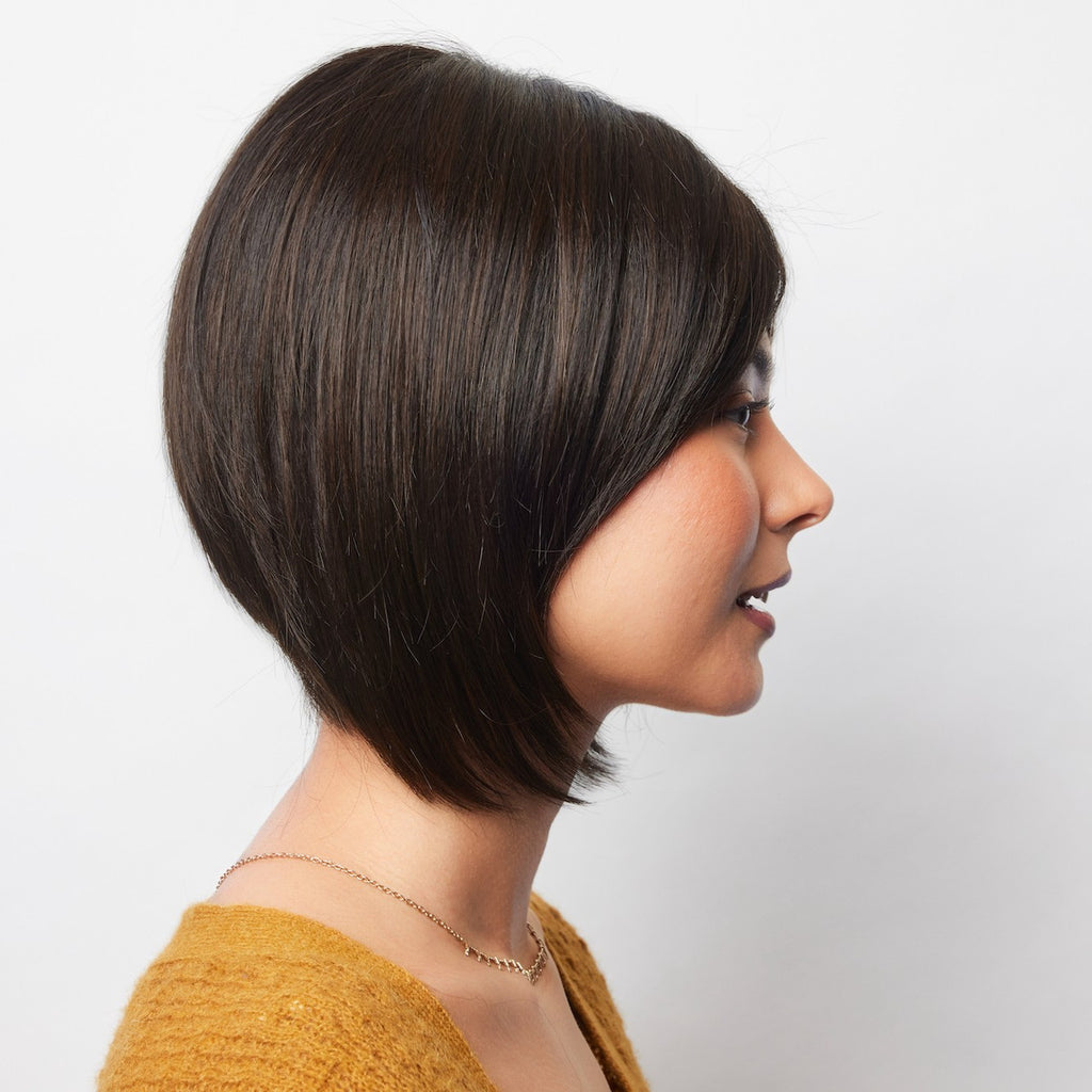 Codi XO Amore Wigs side View | Dark Chocolate