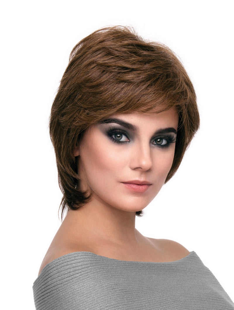 Coti | Envy | Lace Front Mono Top Hand-Tied | Medium Layered | Human Hair Blend