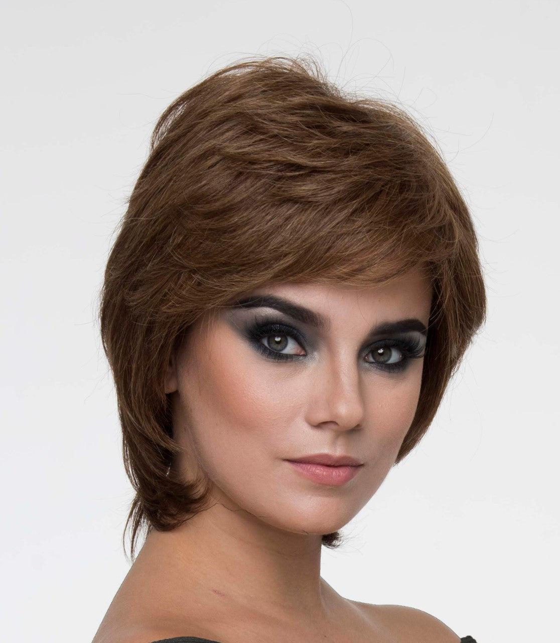 Coti | Envy | Lace Front Mono Top Hand-Tied | Medium Layered | Human Hair Blend