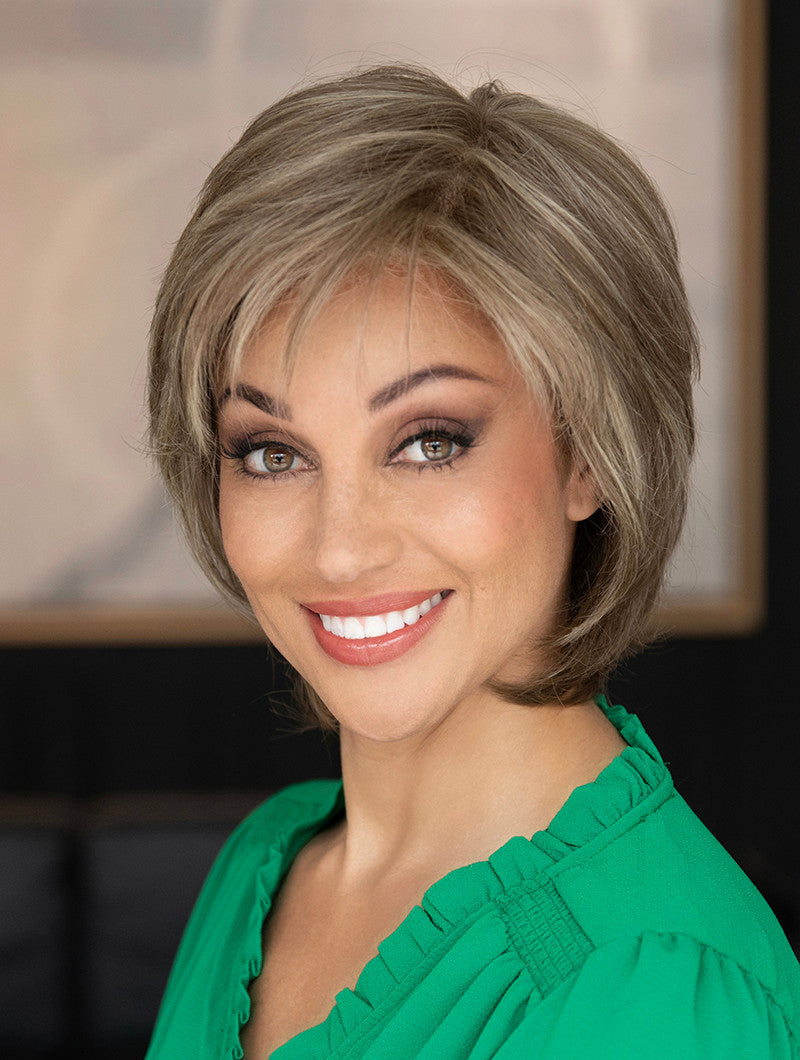 Coti | Envy | Lace Front Mono Top Hand-Tied | Medium Layered | Human Hair Blend