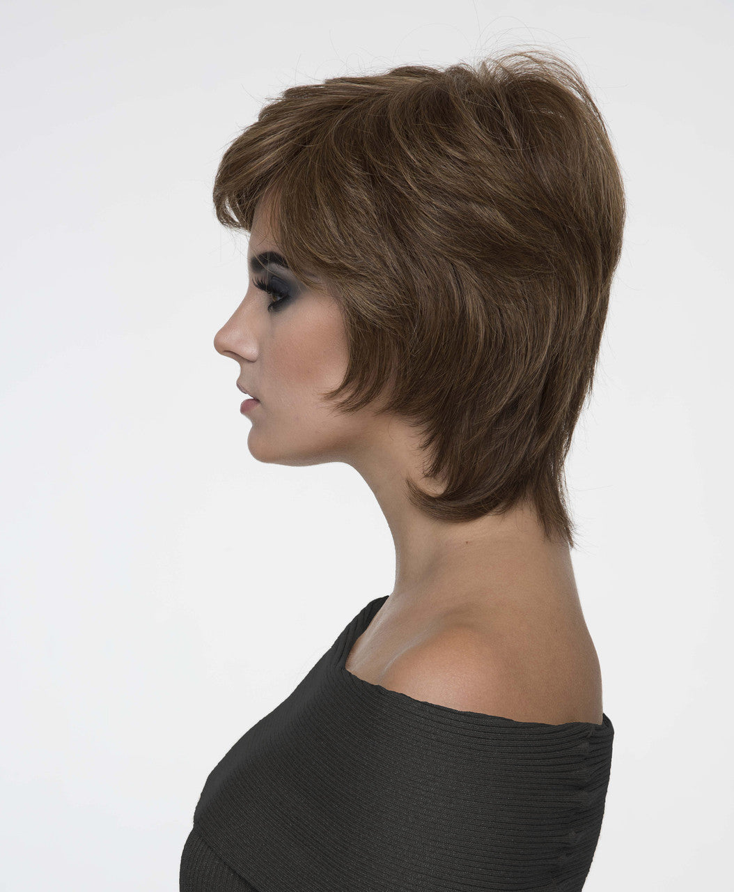Coti | Envy | Lace Front Mono Top Hand-Tied | Medium Layered | Human Hair Blend