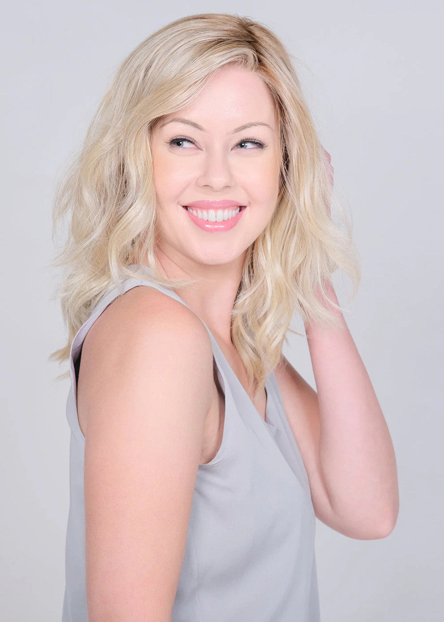 Dalgona 16 E Wig by Belle Tress - Extended Lace Front Mono Part