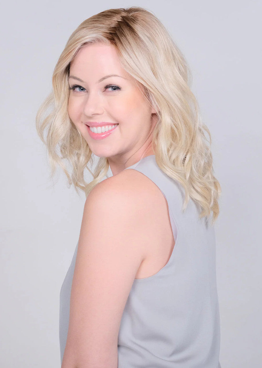 Dalgona 16 E Wig by Belle Tress - Extended Lace Front Mono Part