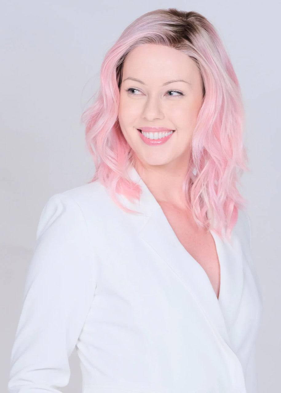 Dalgona 16 E Wig by Belle Tress - Extended Lace Front Mono Part