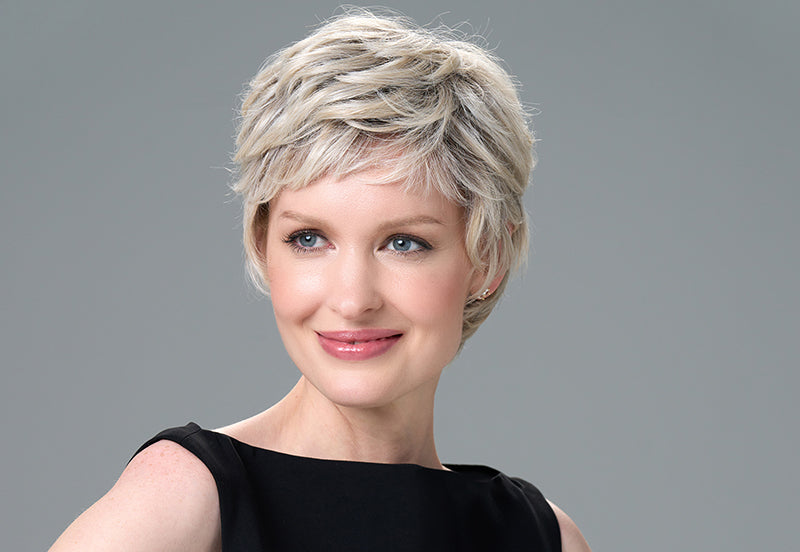 Destiny | Envy | Mono Top Hand-Tied | Short Pixie | Human Hair Blend