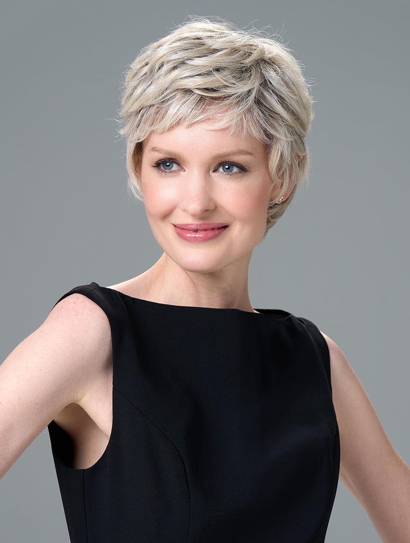 Destiny | Envy | Mono Top Hand-Tied | Short Pixie | Human Hair Blend