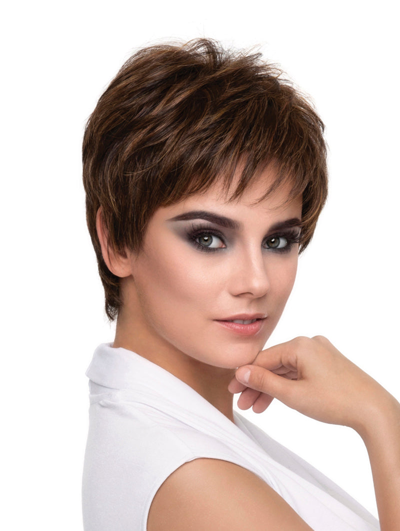 Destiny | Envy | Mono Top Hand-Tied | Short Pixie | Human Hair Blend