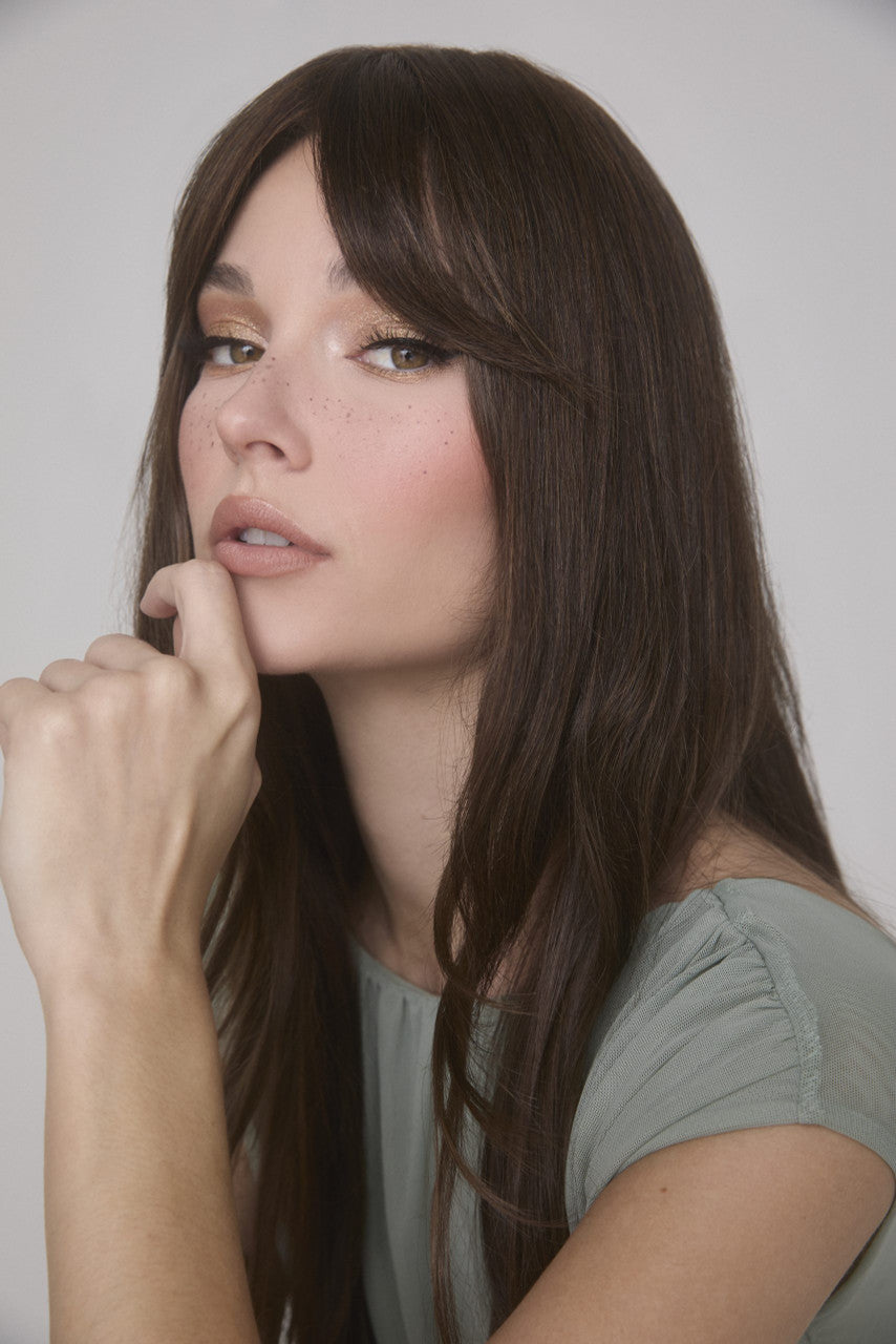 Diamond Top Piece | Amore | Monofilament | Average | Color | Human Hair Topper