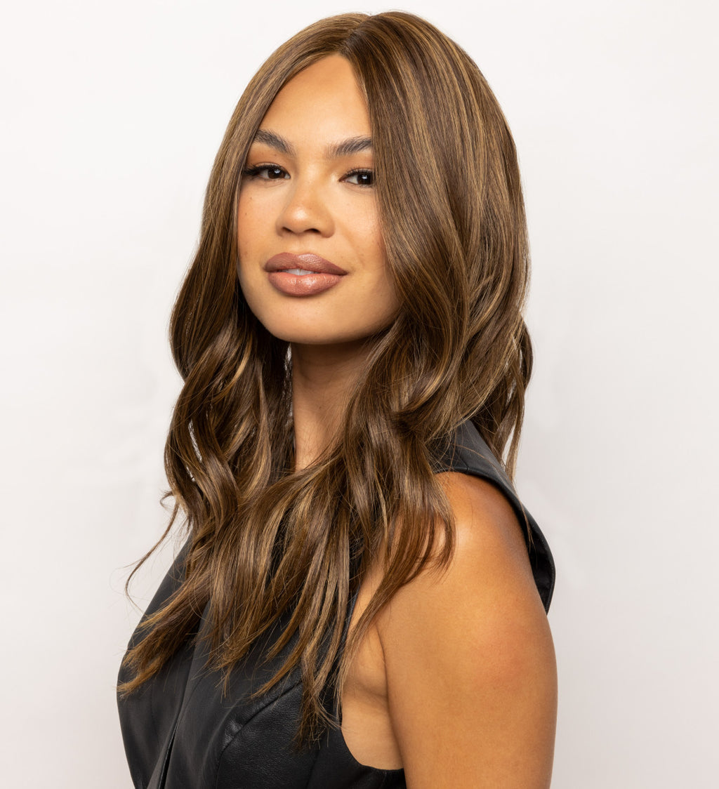 DIVINE WAVEZ SYNTHETIC WIG  front view