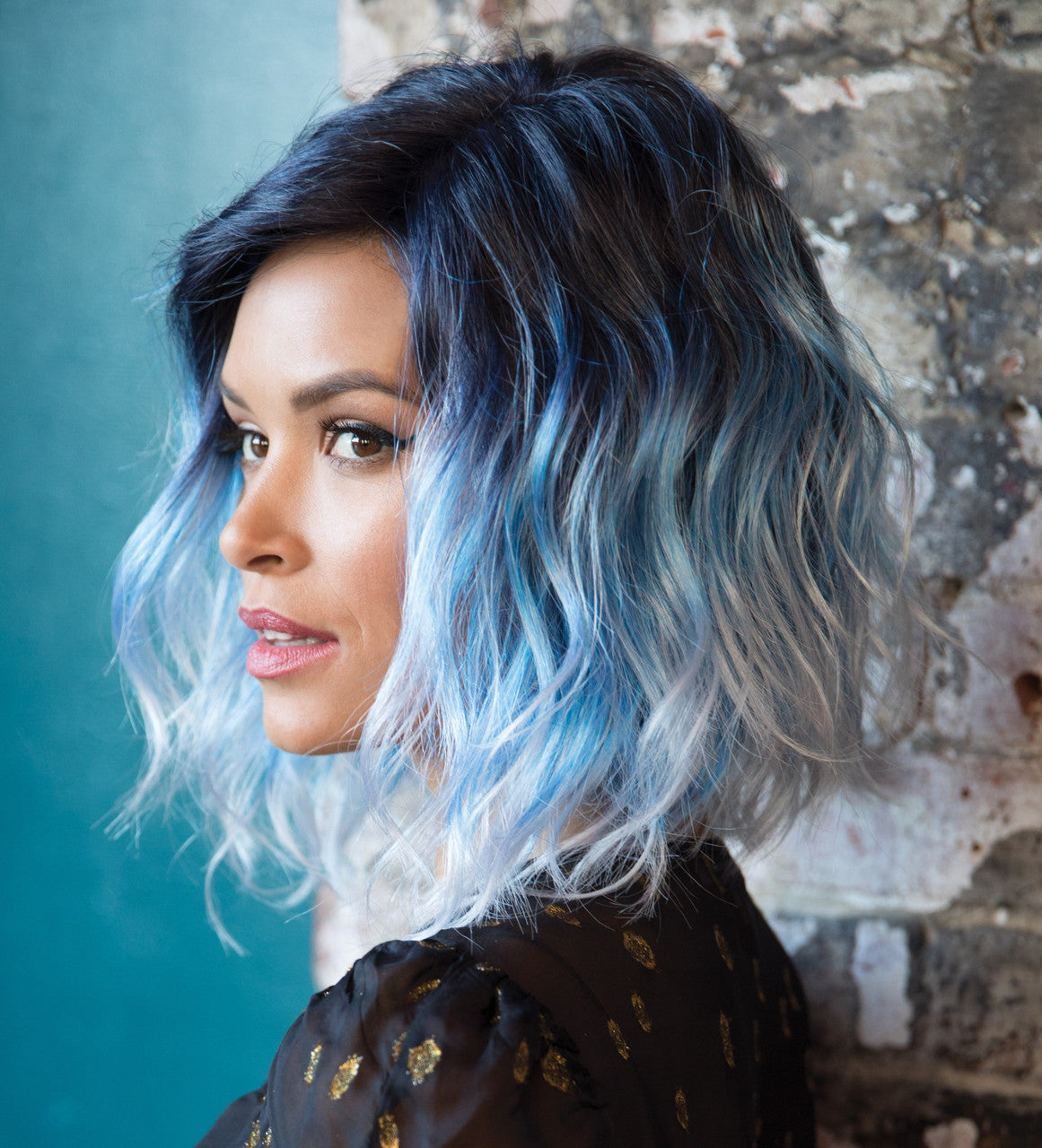Evanna Wig by Rene of Paris - Lace Front Partial Mono Part Synthetic