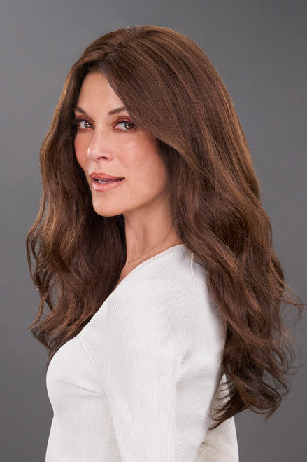 easiPart T 18” by Jon Renau - Remy Human Hair Mono Topper