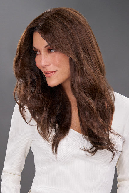 easiPart T 18” by Jon Renau - Remy Human Hair Mono Topper