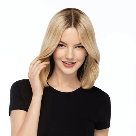 Easy Top 10″ | Tressallure Human Hair Topper | hand tied