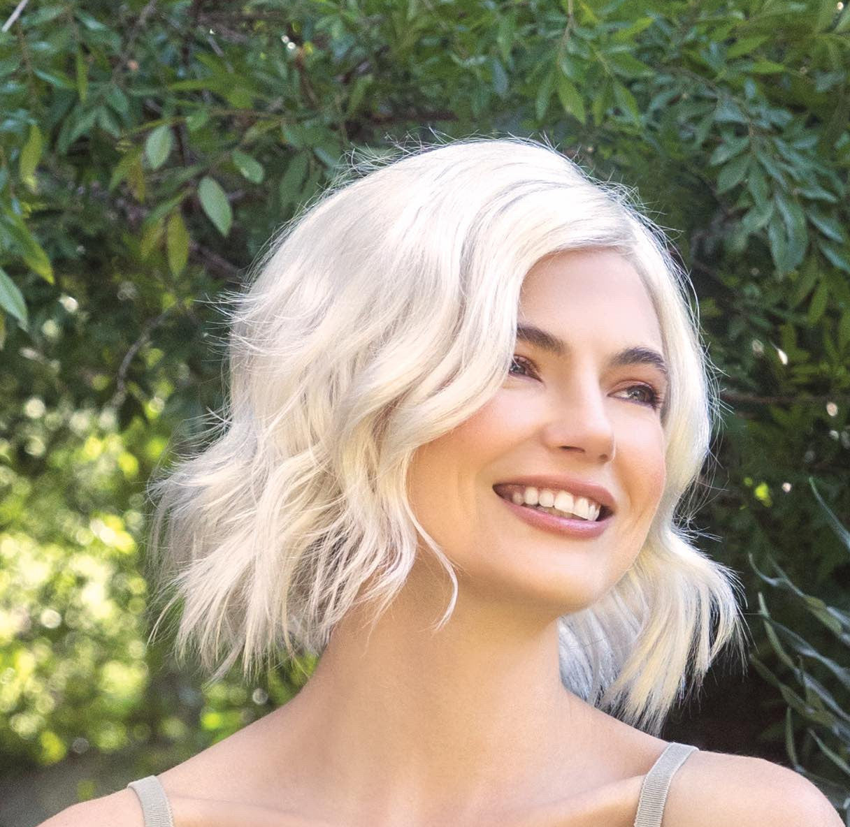 Ella | Orchid Collection | Front Side view | Satin Pearl