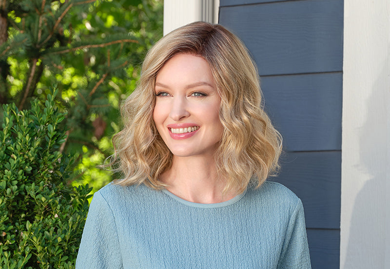 Emma | Envy | Lace Front Mono Part Hand-Tied | Medium | Human Hair Blend