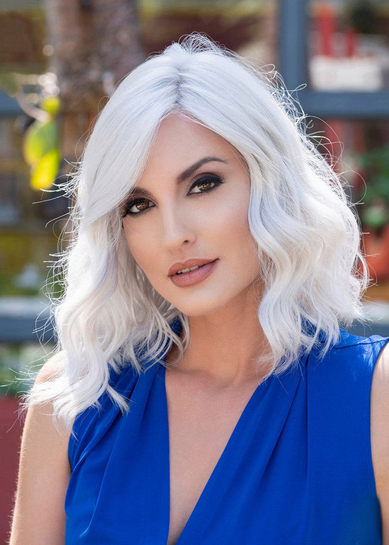 Emma - Envy Wigs -  Light gray 3