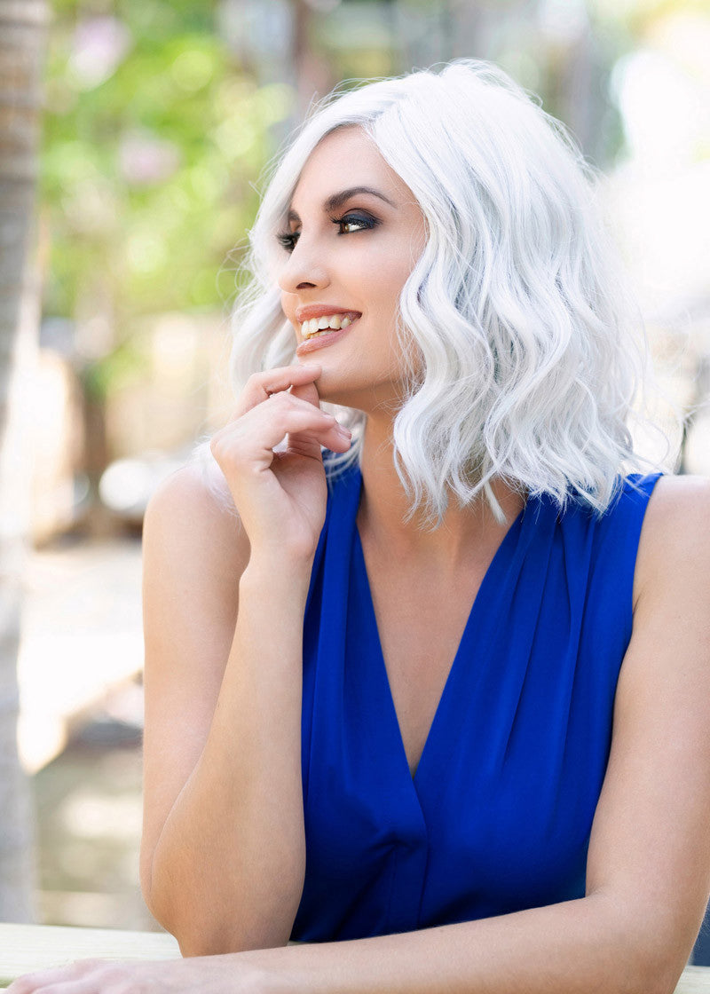 Emma - Envy Wigs -  Light gray 2