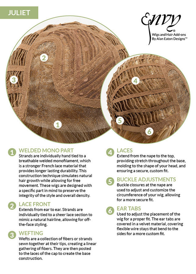 Juliet | Envy Wigs | Monopart Lace Front