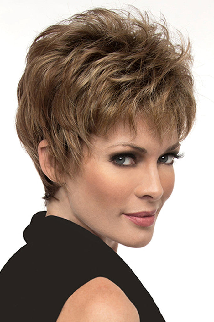 Jacqueline | Envy | Open Top | Short Pixie / Shag | Synthetic
