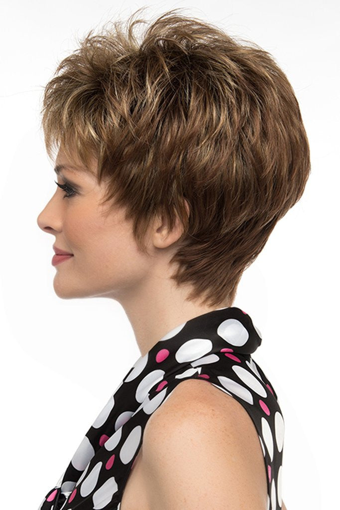 Jacqueline | Envy | Open Top | Short Pixie / Shag | Synthetic