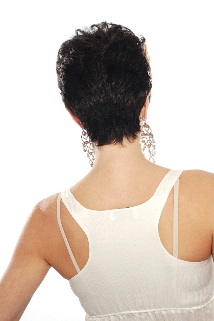 Estetica Classique synthetic wig Petite Kate_Back View