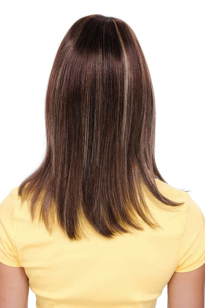 Estetica hair dynasty human hair wigs Celine_Front Lace Line_Back view