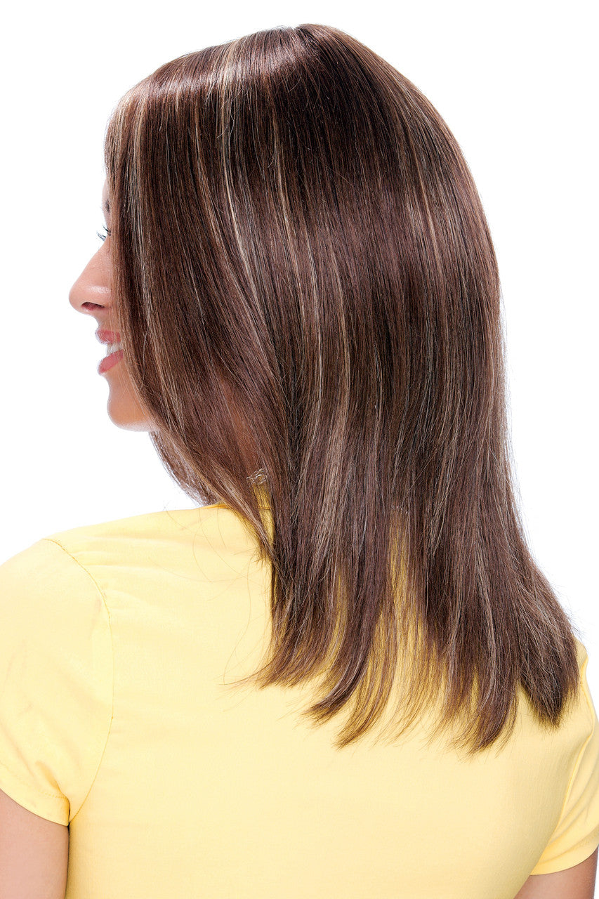 Celine Human Hair by Estetica wigs Side view