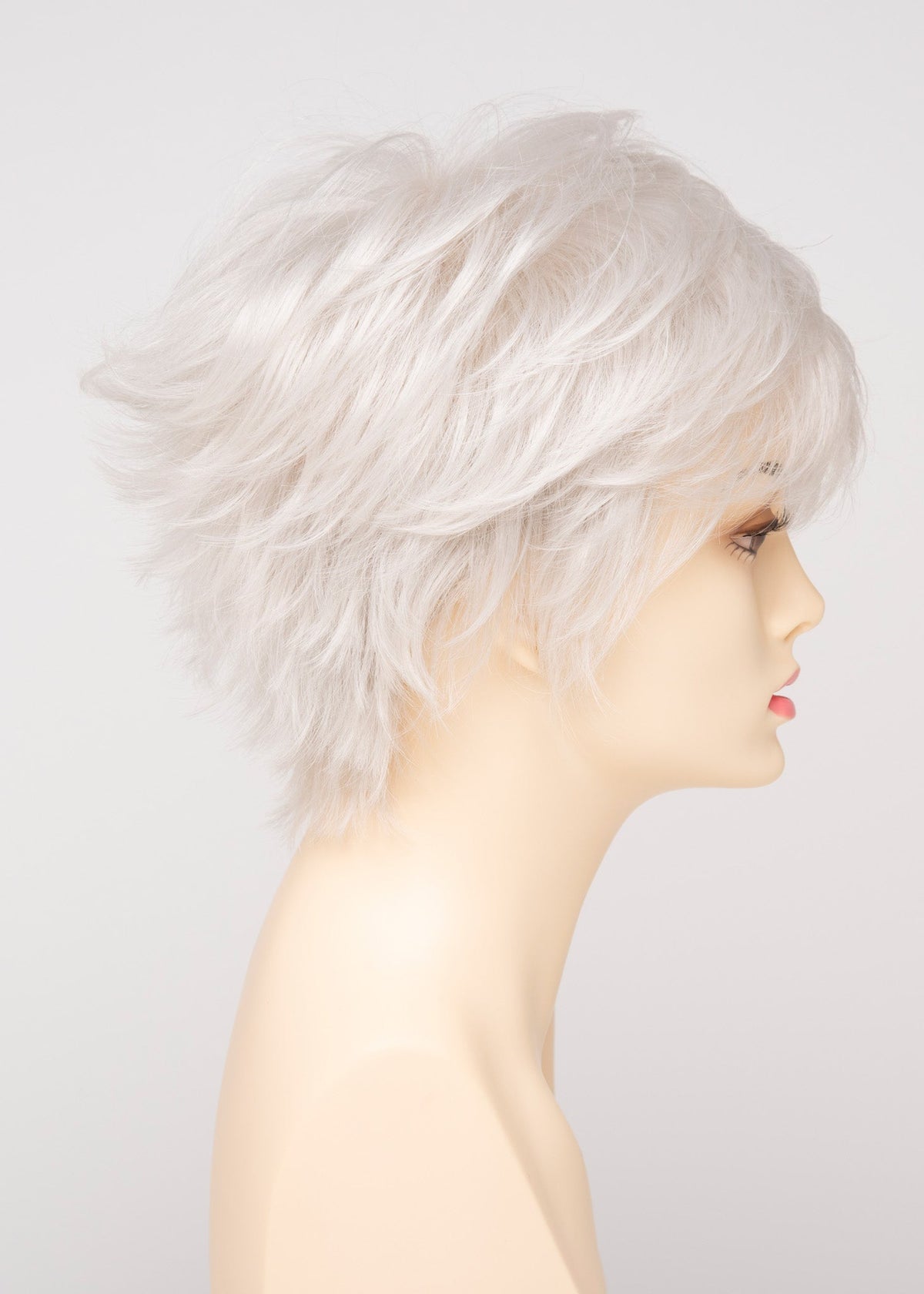 Flame | Envy | Open Top Mono Crown | Short Pixie | Human Hair Blend
