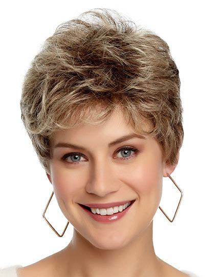 Flirt Wig by Gabor - Short Curled Synthetic Average Cap