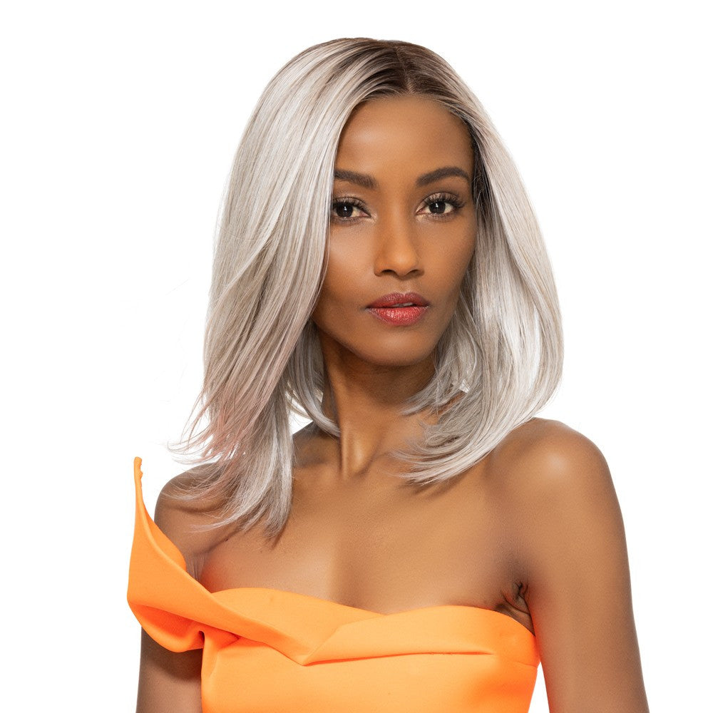 Undercut Bob | Tressallure Wigs | Monotop Lace Front | front View3  | 56/60/R8