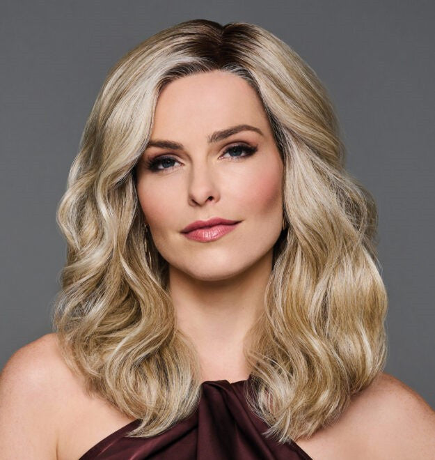 ALLURING LOCKS IN GF19-23SS SS BISCUIT | FRONT VIEW