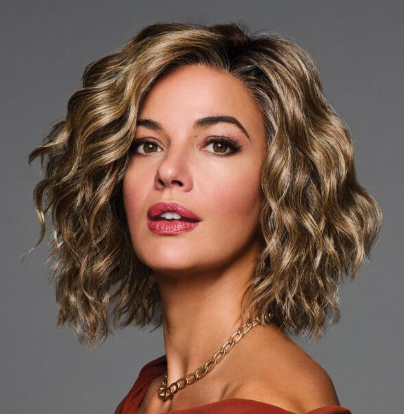 BEAMING BEAUTY IN GF11-25SS SS HONEY PECAN | FRONT VIEW