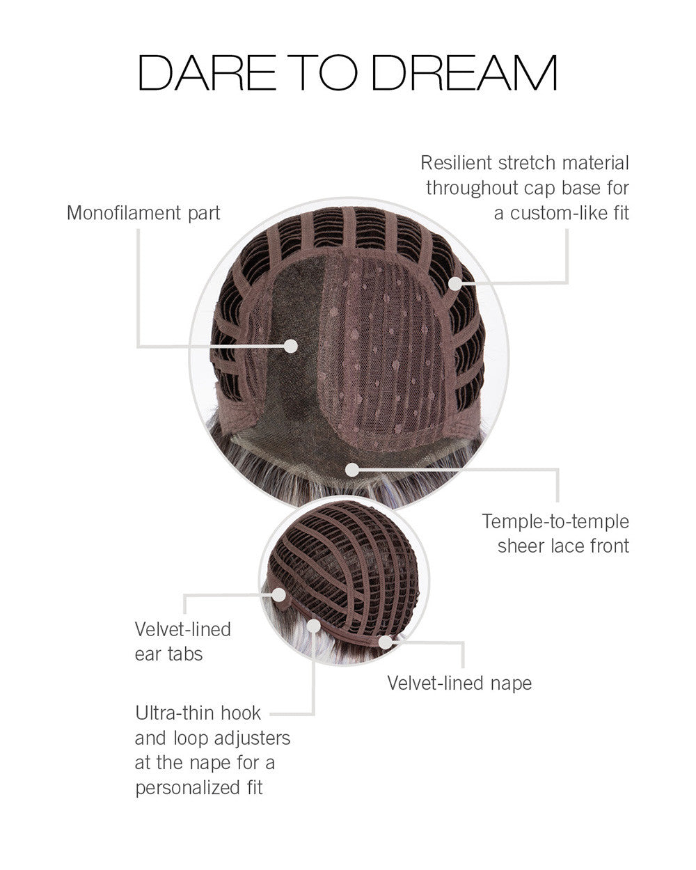 Dare To Dream | Gabor Lace Front Monopart-1