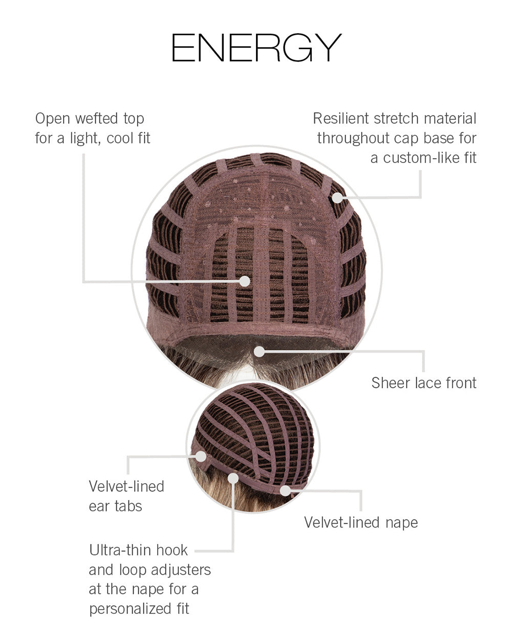 Energy | Gabor Wigs |  Lace front