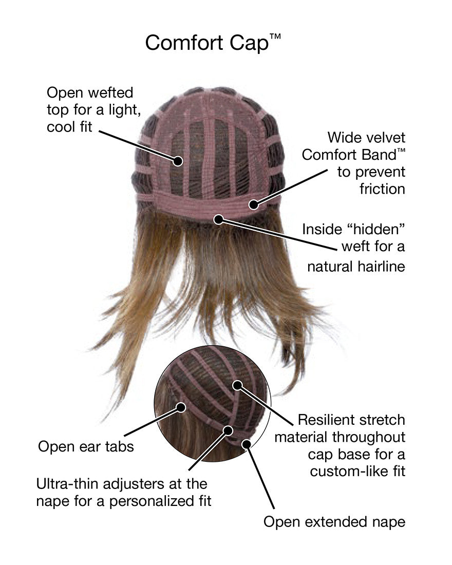 Ambitious Wig by Gabor - Heat-Friendly Wavy Average Cap