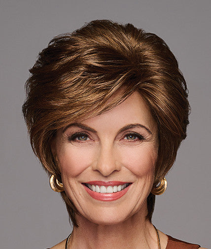 Femme & Flirty Wig by Gabor - Lace Front Mono Part Synthetic Average Cap