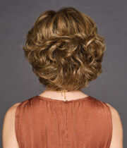 Give Me Drama  | Gabor Wigs | Heat Friendly Lace Front Monopart | back view | GF10-22SS SS Iced Cappuccino