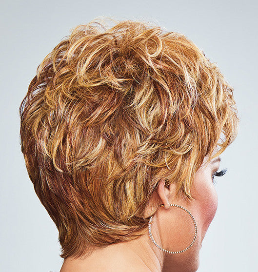 Honesty Wig by Gabor - Heat-Friendly Short Wavy Average Cap